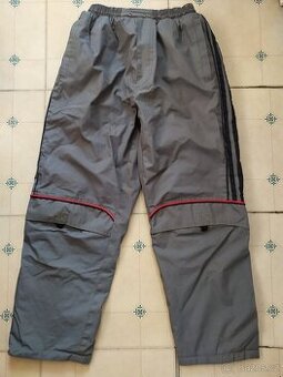 ZIMNÍ KALHOTY/OTEPLOVAČKY S KAPSAMI VEL.140/146