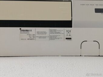 klimatizace TOSHIBA RAS-B13 2xvnitřní a 1x venkovní jednotka