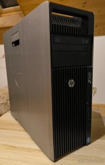 Rezervace HP Z620 – Xeon E5-1650/32GB RAM/GTX1660Super