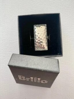 Mohutný extravagantní stříbrný prsten Ag 925