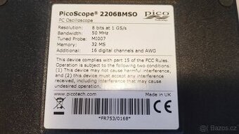 PC digitální osciloskop PICOSCOPE 2206B MSO
