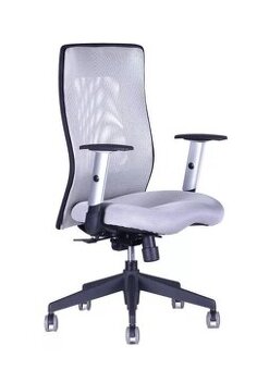 Kancelářská židle - nerozbalený vzorek, celošedá