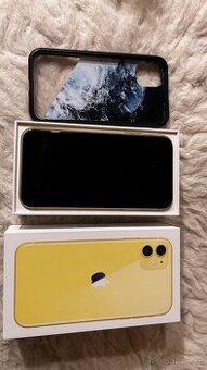 Prodám žlutý iPhone 11 64GB v super stavu