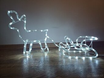 Led venkovni svetlo sob a sanky