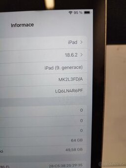 PRODÁM APPLE IPAD 9 GENERACE