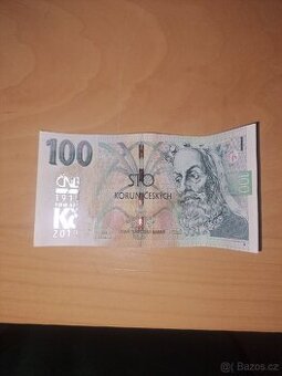 100kč s pritiskem