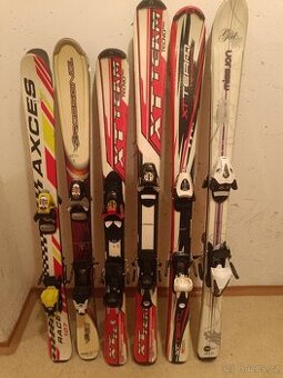 Lyže 107cm, 110 a 120cm