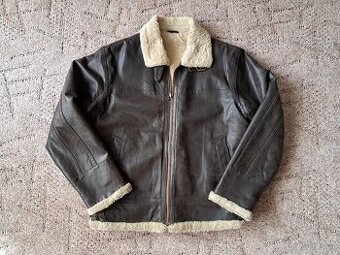 Pánská zimní kožená bunda CLOCKHOUSE