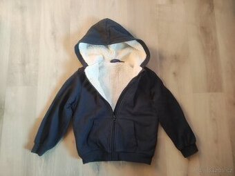 Zateplená mikina Lupilu vel.122/128