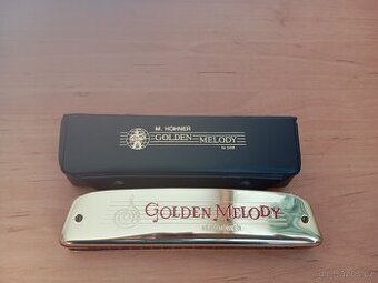 Foukací harmonika Hohner Golden Melody Tremolo