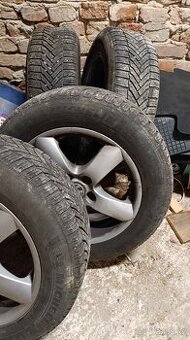 Alu kola 5x112 R16 se zimním pneu
