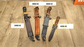 SSSR bodák, bajonet AK74, AKM.