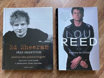 Nové knihy Ed Sheeran, Lou Reed