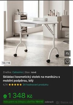 Stůl na manikúru
