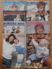 8 x módní časopis PRAKTICKÁ ŽENA. 1989 - 1
