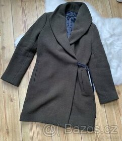 Dámský Khaki kabát Zara - 1