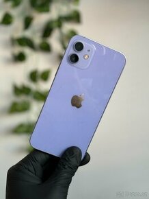 iPhone 12 64GB fialový - 100% baterie