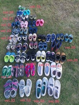 jarní, letní, zimní boty vel. 19,20,21,22,23,24,25,26,28,29