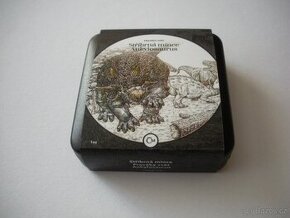 Stříbrná mince Pravěký svět - Ankylosaurus proof - 1
