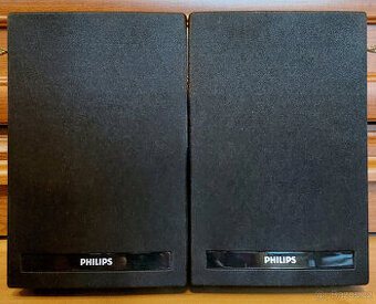 2pásmové reprobedýnky Philips MCM205/207