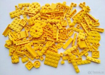 Lego® Originál Diely žlté (ako nové, nehrané, 200 kusov)