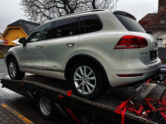 Veškeré náhradní díly VW Touareg 7P r.v. 2012 CRCA NAC LR9A
