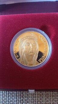 Zlatá mince 10000kč Ludmila