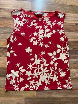 Vínový top, vel 14 tedy XL ale spíše menší cca M, měřte, New