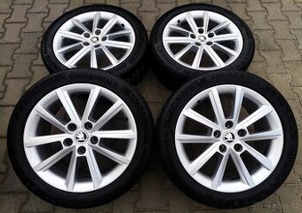 Alu kola originál Škoda Octavia III 5x112 R17 Teron