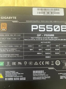 GIGABYTE P550B