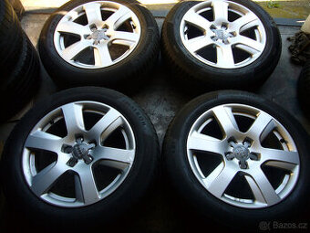 ZIMNÍ ALU KOLA orig.AUDI A6 A4 17" 5x112 7,5" et-37,