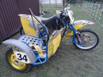 Sidecar KTM NMP LC4, mistr Německa Josef Brustmann