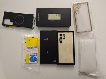 Samsung Galaxy S24 Ultra 512gb Titanium + pouzdra a fólie