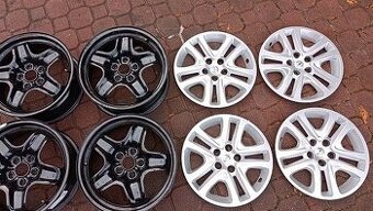 5x105 16 ET41 4 disky 4 poklice v pěkném stavu jako nove