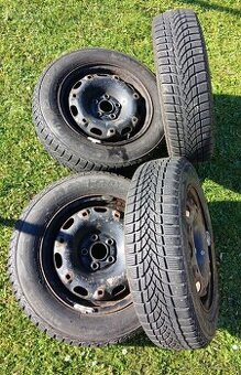 4 kola 165/70 R14 zimní na Fabia 1