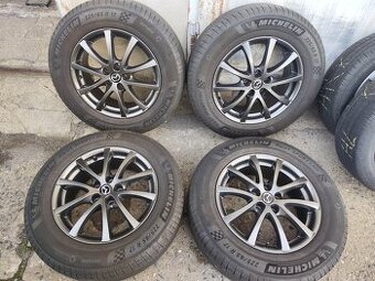 17"letní antracit alu sada 5x114 origo Mazda CX5 CX7 225/65