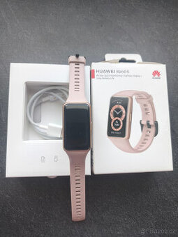 Dámský chytrý náramek Huawei Band 6 se sklem