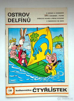 Čtyřlístek č. 130 - Ostrov delfínů - Original - NELUŠTĚNÝ