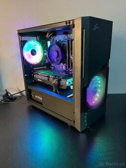 Herní PC: Ryzen 5 5500/ RX 5700XT 8GB/ 16gbRAM/ záruka