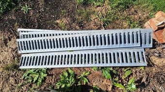 Mřížka odtokového žlabu