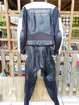 Kožená kombinéza Firefox vel.56
