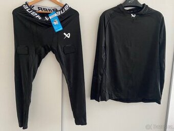 Hokejové kompresní ribano Bauer vel. XL NOVÉ