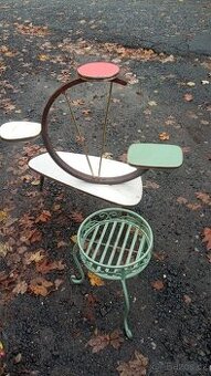 Retro stojan na kvetiny - 1