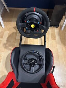 Thrustmaster T300 Ferrari Alcantara + druhý volant GT