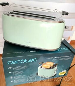 Toustovač Cecotec Retro Double Green