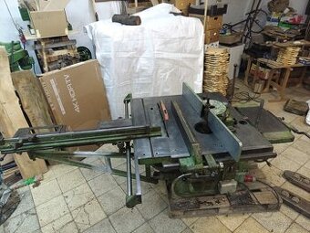 Trojkombinace BAUERLE  – litinová pila / frézka / dlabačka