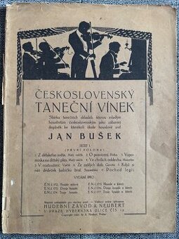 Noty housle: Československý taneční vínek-Seš̌it I - J.Bušek