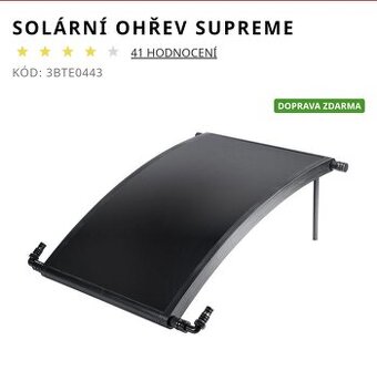 Prodám solární ohřev Supreme