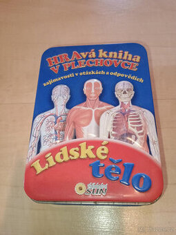 Hravá kniha v plechovce Lidské tělo