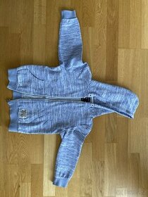 Mikina - sv.modry melir - vel. 128